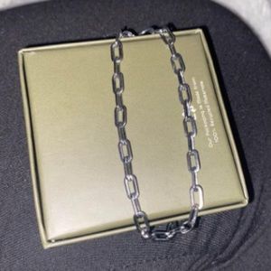 Women’s silver chain bracelet